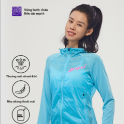 Áo gió chạy bộ nữ BMAI FRWL002
