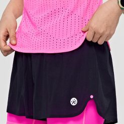 Quần đùi chạy bộ nữ BMAI 2 trong 1 FRSL004